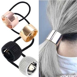 Other Women Metal Holder Hair Rope Fashion Simple Round Hair Ties Rings Headwear Hair Accessories