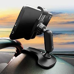 Cell Phone Mounts Holders Universal Car Phone Holder Auto Mobile Phone Mount GPS Bracket Adjustable Cellphone Stand Car Accessories Holder