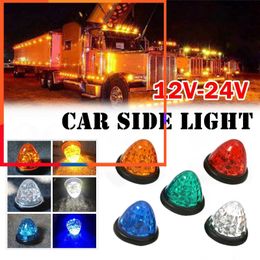 New Car Side Marker Light 12V 24V Auto Clearance Side Marke Signal Tail Turn Indicator Warning Parking Light Lamp Rear