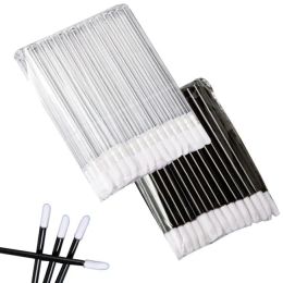 50pcsset Make Up Brushes set Maquillage Mascara Wands Lip Brush Pen Cleaner Cleaning Eyelash Disposable Makeup Brush Applicators