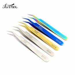 Tools VETUS MCS 5B Eyelash Tweezer 3D/6D Volume Eyelash Extension blooming tweezers ST17 5BSA