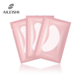 Tools 10/50/100 PCS Eye Pads For Eyelash Extension Under Eye Eyelash Patches Paper Patches Pink Lint free Stickers for False Eyelashes