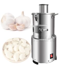 New Arrival 30Kg/H Stainless Steel 200W Commercial Garlic Peeling Machine Electric Garlic Peeler