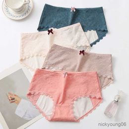 Maternity Intimates Sexy Absorb Small Amount Physiological Period Leak Proof Women's Panties Mesh Breathable Underwear