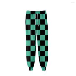 Men's Pants Anime Kimetsu No Yaiba Tanjiro Kamado Cosplay 3D Printed Jogger Women/Men Fashion Streetwear Trousers Trendy Sweatpants