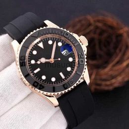 Other Watches Mens Watch Mechanical Movement Self-Winding Watches 40mm Ring Dial 904L Stainless Steel Strap Fashion Wristwatch Montre De Luxe J230606