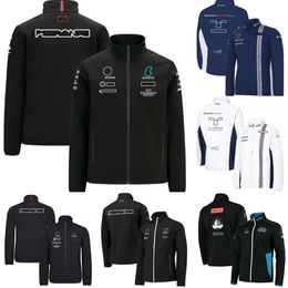 F1 Racing Suit Jackets Formula 1 Team Uniform Jacket Coat Racing Driver Hoodie Fans Jersey Autumn Men's Windbreaker Motorcycle Jacket