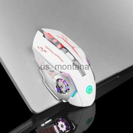 Mice Professional Game Mouse Energysaving Electricity Mute Mouse Rechargeable Game Mouse Relieves Hand Fatigue Easy To Operate J230606