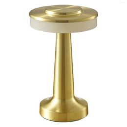 Table Lamps LED Decorative Atmosphere Lamp Touch Control USB Charging For Room Accessory Pjop