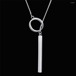Chains 925 Silver Necklace Jewellery Wholesale High Quality Fashion Charm Women Classic Personality Wedding 45cm
