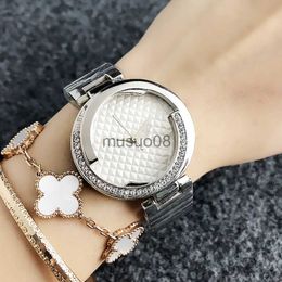 Other Watches Brand quartz wrist Watch for Women Lady Girl crystal style metal steel band Watches G31 J230606 J230606