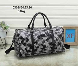 Printed Letters Hand-Carrying Travel Bag for Women Large Capacity Gym Bag Leisure Sports Fitness Yoga Bags Wholesale