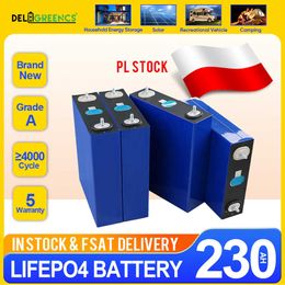Brand New Grade A Poland Stock 230AH 4PCS 8PCS 16PCS Lifepo4 Rechargable Battery Rated3.2V Lithium Cells For Solar Storage