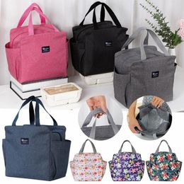Dinnerware Sets Small Insulated Bag For Milk Aluminum Foil Thickened Bento Cloth Lunch Box Work With Utensils Packaging