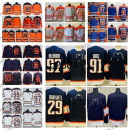 c2604 2022 Reverse Retro 97 Connor McDavid Hockey Jerseys 99 Wayne Gretzky 29 Leon Draisaitl Orange Classic 93 Ryan NugentHopkins 91 Evander Kane 36 Jack Campbell Jer