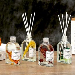 100 ML Luminous Reed Diffuser Aroma Essential Oil Immortal Floral Fragrance Home Bedroom Persistent Air Freshener Aromatherapy L230523