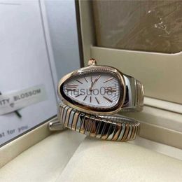 Other Watches Luxury lady Bracelet Women Watch gold snake Watches Top brand diamond Stainless Steel Wristwatches for ladies Christmas Valentines Mothe J230606