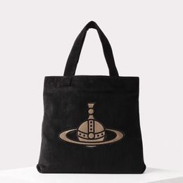 Large Capacity Handbags Designer Womens Shoulder Bags Underarm Bag Fashion Saturn Corduroy Totes Bag