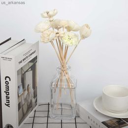 11 pcs Artificial Flower Rattan Sticks Fireless Fragrances Reed Diffuser Stick Reuse DIY Handmade Ornaments Home Decor