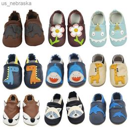 Sandals First Walkers Baby Shoes Soft Cow Leather born Booties for Babies Boys Girls Infant Toddler Moccasins Slippers Sneakers 221007 L230518