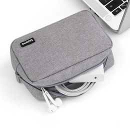 Storage Bags Oxford Cloth Digital Product Bag Power Bank Phone Headset Sort Pocket Cable Charger Battery Organizer Protective Cover