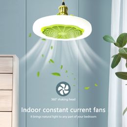 Ceiling Fan Light with Remote Control 30W E27 Lamp Holder Chandelier Fan 3-Speed Electric Fan Lamp 3 Light Colours Dimmable Lamp