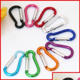 Other Hand Tools Mini Carabiner Ring Keyrings Key Chains Sport Camp Snap Clip Hook Keychain Hiking Aluminum Convenient Cam Drop Deli Dh8Ho