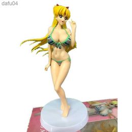 30CM 2022 New Anime Tsukino Usagi Aino Minako sexy swimwear kaii PVC Figure Model toys doll Ornament Collect christmas gifts L230522