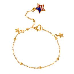 Boho Vintage Simple Star Anklet For Women Adjustable Anklets Bracelet On Leg Foot Beach Jewelry gift