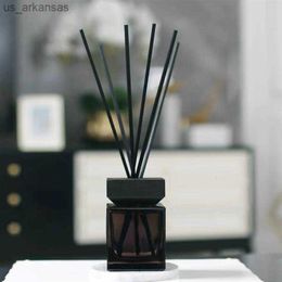 1 Set Empty Aroma Diffuser Bottle Rattan Reed Diffuser Sticks Fireless Aromatherapy Essential Oil Diffuser Rods (100ml) L230523