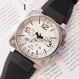 Other Watches 2022 Six Stitches Luxury Mens Watches All Dial Work Quartz Watch Top Brand Rubber Belt Men Fashion Accessories High Quality Watch men J230606