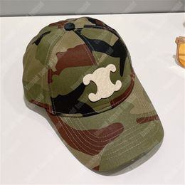 Camouflage Unisex Designer Baseball Cap Mens Luxury Ball Caps For Woman Fashion Bucket Hat Casual Flat Fitted Hats Casquette Bob