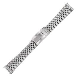 20mm 316L solid stainless steel Replacement Wrist Watch Band watchband Strap Bracelet Jubilee with Oyster Clasp For Master II226g