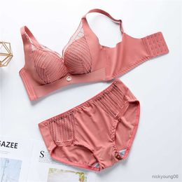 Maternity Intimates New Style and Thick 5cm Ring Bra Push Up Small Bust Adjustable GIRL'S Underwear Suit