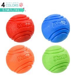 Pet Dog Ball Dogs Toys Dog Bouncy Rubber Solid Ball Resistance To Dog Chew Toys Outdoor Throwing and Recovery Training for Dogs
