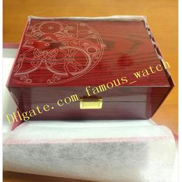 Upgrade version Box papers Wood original box Nautilus 5711 boxes gift box mens watches wooden boxes watch wristwatch236Z