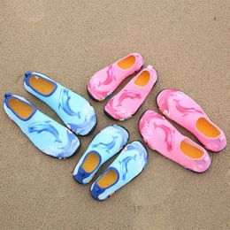 Water Shoes Children's diving inflatable parents' children's outdoor beach men's and women's swimming shoes P230605