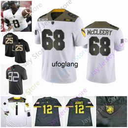 coe1 Custom Army Black Knights Football Jersey NCAA College Sandon McCoy Jabari Laws Cole Christiansen Darnell Woolfolk James Nachtigal Brinson