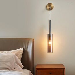 Wall Lamps Modern Living Room Lamp Nordic Glass LED Light For Bedroom Beside Home Indoor Sconce Lighting /Light Fixture