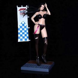 Anime One Piece Boa Hancock Sexy Gril Hancock Racing Ver GK Statue PVC Action Figures Collection Model Doll Toys Birthday Gift L230522