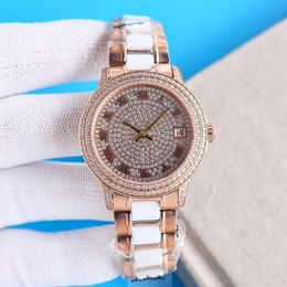 Diamond Women Watch 33mm Automatic Mechanical Movement Watch Fashion Waterproof Business Designer Watches Montre Luxe