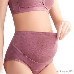 Maternity Intimates High Waist Cotton Panties Adjustable Belly Underwear Clothes for Pregnant Women Pregnancy Briefs