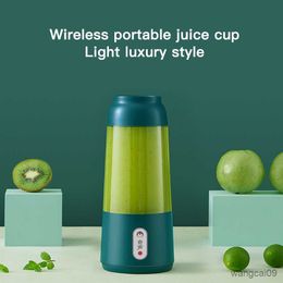 Juicers 300ML Juicer Cup Portable Blade Juicer Blender USB Electric Rechargeable Fruit Ice Vegetable Mixer Food Juice Machine R230606