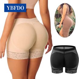 Waist Tummy Shaper YBFDO Women Sponge Padded Push Up Panties Butt Lifter Fake Ass Briefs Butt Hip Enhancer Seamless Control Pants Buttocks Lingerie 230605