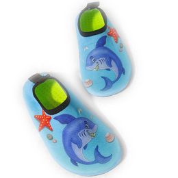 Water 20-34 Children's Cartoon Beach Barefoot Quick Dry Aqua Boys and Girls Soft Diving Wading Swimming Indoor Yoga Socks Bathroom Shoes P230605