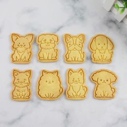 Baking Moulds Plastic Cookie Cutter DIY Cartoon Biscuit Mould 3D Cutters Biscoito Mold Cake Decorating Tool