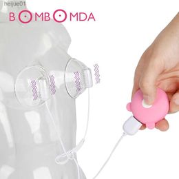 10 Modes Electric Lick Breast Enlargement Vibrator Vibrating Breast Stimulator Massager Nipple Sucker Pump Sex Toys for Woman L230518