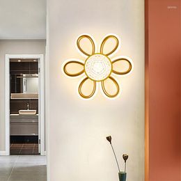 Wall Lamp Cross Border Nordic Luxury Creative Bedside Bedroom Atmosphere Light Simple Modern Warm El Living Room Home Background