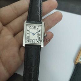 Other Watches Hot sale new fashion Female watch Steel silver case white dial Man Women watch Quartz watches 053 free shipping J230606