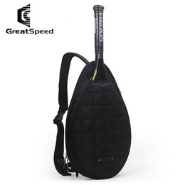 Tennis Bags GREATSPEED Tennis Bag Youth Badminton Bag Single Shoulder Bag Male Female Tennis Racket Bag Children Racquet Package Women 230606